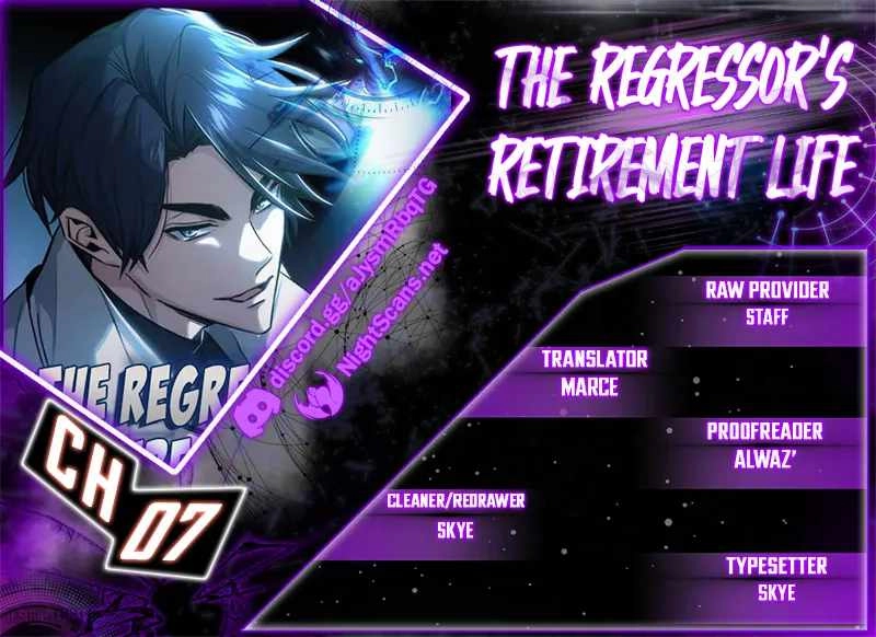 Regressor's Life After Retirement Chapter 7 1